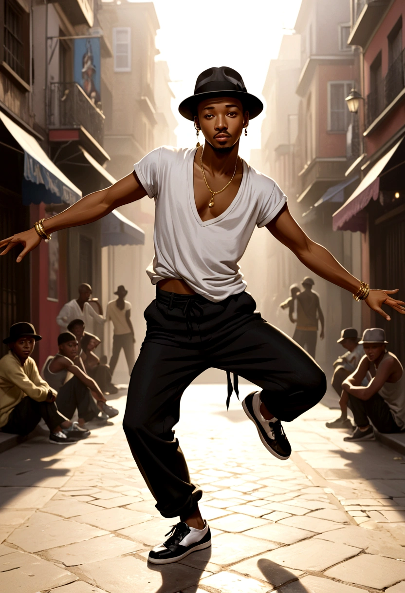 Soul Dancer Mark,tramp,Street Dancer, cry