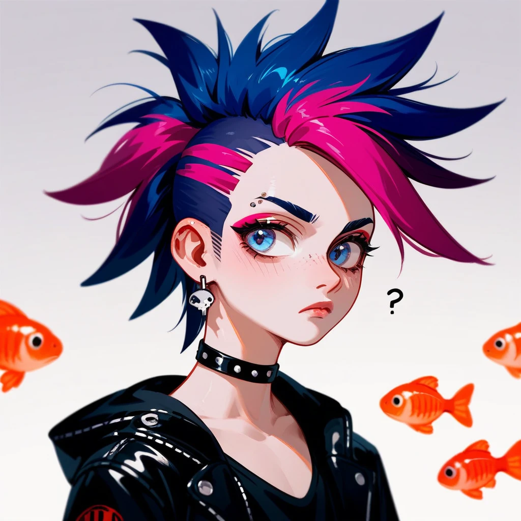 animal punk, curious clownfish made of jelly in animal punk art style (score_9,score_8_up,score_7_up,score_6_up,score_5_up,score_4_up)