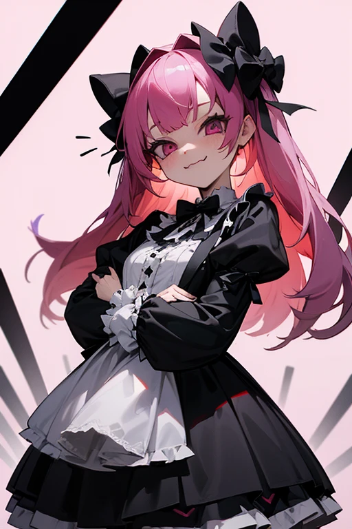 Cutesy、Cunning、Extremely cute、girl、Gothic Lolita Costumes、Bad personality、abuse、Evil Smile、Brat、Brat、Saucy