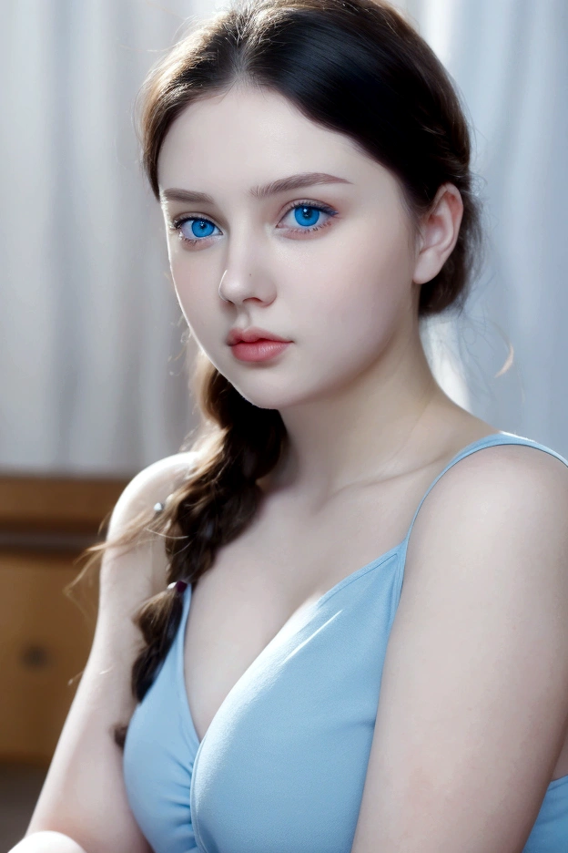 Young Ukrainian woman, chubby, blue eyes
Young Ukrainian woman, chubby, blue eyes,dressed, (photo realistic:1.4), (hyper realistic:1.4), (realistic:1.3),