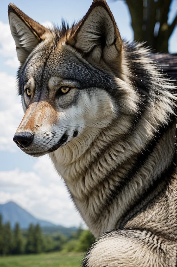 wolf cut