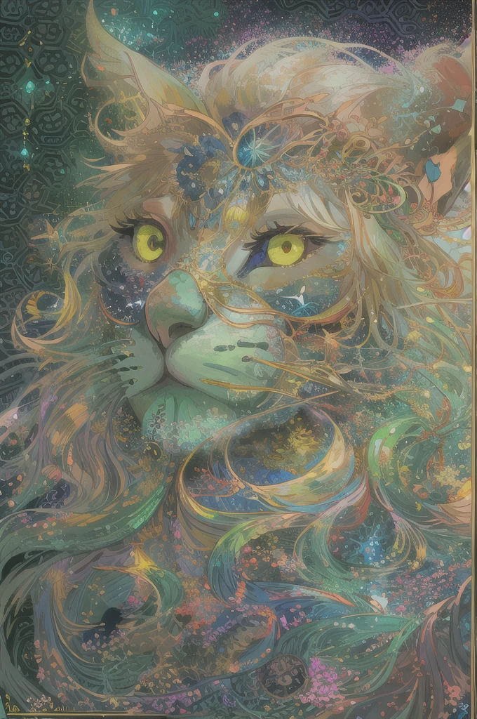 Realistic, (masterpiece, Highest quality, Highest quality, Official Art, beautifully、aesthetic: 1.2), Very detailed, Fractal Art, colorful, Most detailed, Leo, (Abstract background: 1.5) (Cat Class), Yellow Hair, Bright Eyes, Serious, Combed back, short hair, , milky way, huge magical gold Leo astrolabe,dream,Fantasy, Gold border,beautifully詳細な空,Style and Decoration for Leo, ,(Browsing Caution:0.8)
Glass guardrail board with delicate reflectivity and high