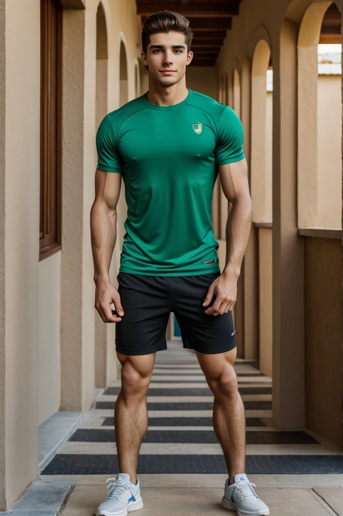 Very real young man of 24 years, born in Uruguay Green eyes and height 1,90 Athletic build Engineer