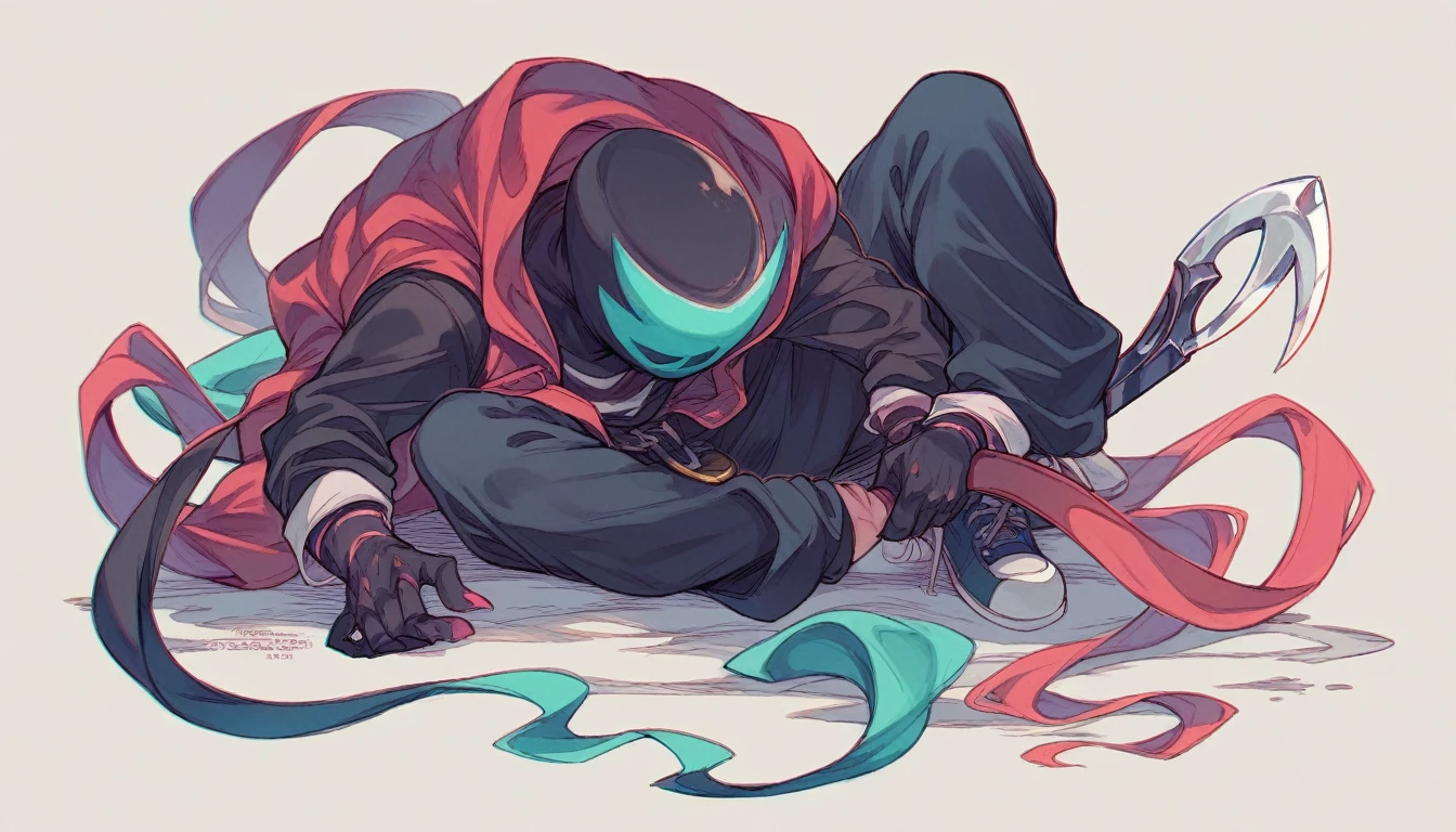 Cyber World Back from the dead psychedelic ridicule ghost Sickle Lock-on Neo strong