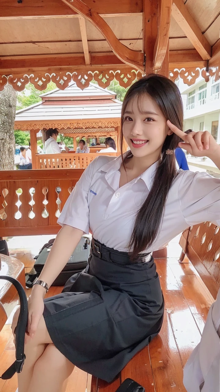 (One ultimate beautiful mature woman), experienced nurse, very detailed顔, detailed lips, detailed eye, double eyelid, brunette updo, (grin and laugh), ((beautiful teeth)), (((wearing a pink nurse uniform)))), big breasts, (thighs thighs thighs), Perfect fit, perfect body, perfect face, (((background: Hospital room with lots of medical equipment)))、(Depth of bounds written), Perfect image realism, With detailed background, detailed costume, perfection、hyper realism、Photoreal、8K maximum resolution, (masterpiece), very detailed, Professional