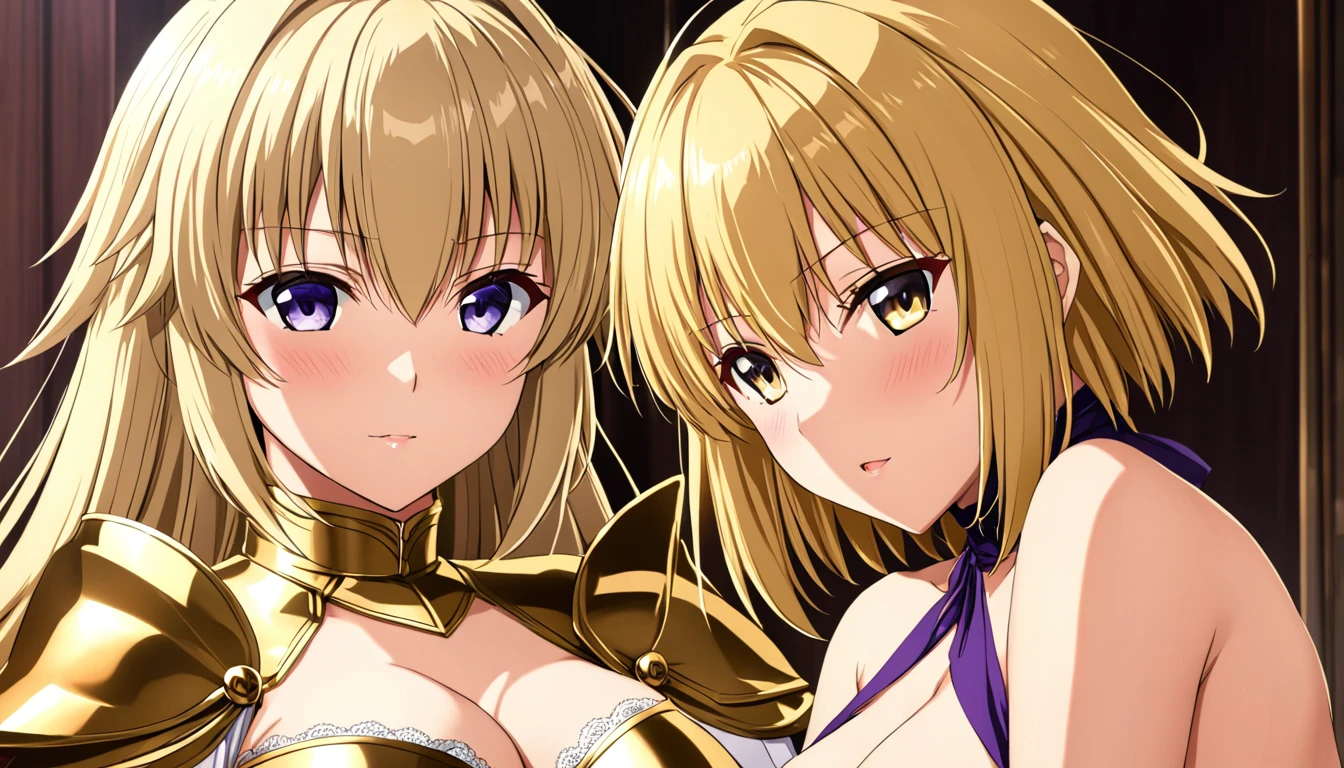 {{nsfw:20.0}},{{{Anime Style:5.0}}},{{Fate Jeanne d&#39;Arc:15.0}},{Blonde},{{{Full nudity:10.0}}},{{Cowgirl penis insertion}},{{No trimmingのウァギナをリアルに描く:10.0}},{{{No trimmingのウァギナを広げて見せる:10.0}}},Spread your legs,sit,bed,No trimming