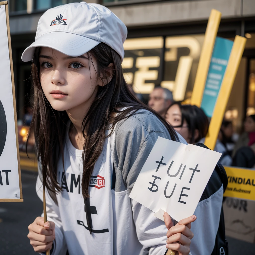 A girl with short black hair wearing a cap、A man hits a woman with a stick:1.8、25 year old Japanese girl in camouflage、Girl being sexually harassed by a guy、whole body、A girl surrounded by five boys、Small breasts、Small breasts、Beautiful legs、Screaming Woman、Crying girl