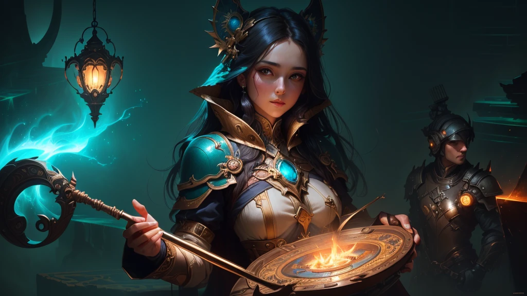 masterpiece, Highest quality, (Highly detailed CG Unity 8k wallpaper), (Highest quality), (Best illustrations), (Best Shadow), Absurd, Realistic lighting, (abyss), Beautiful sparkle, art:PeterMohrBacher,