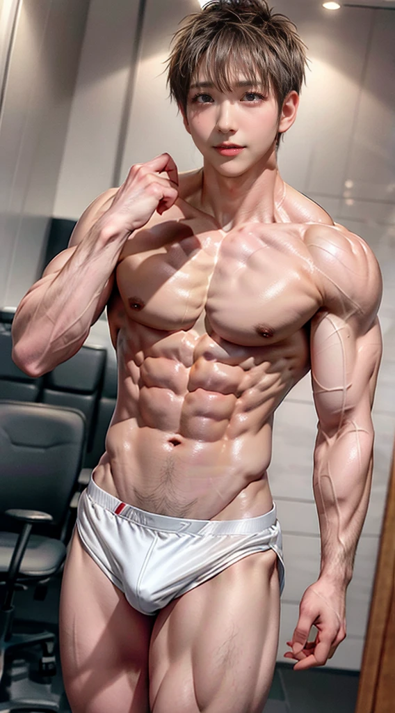 slim and muscular, Muscular Abs,naked