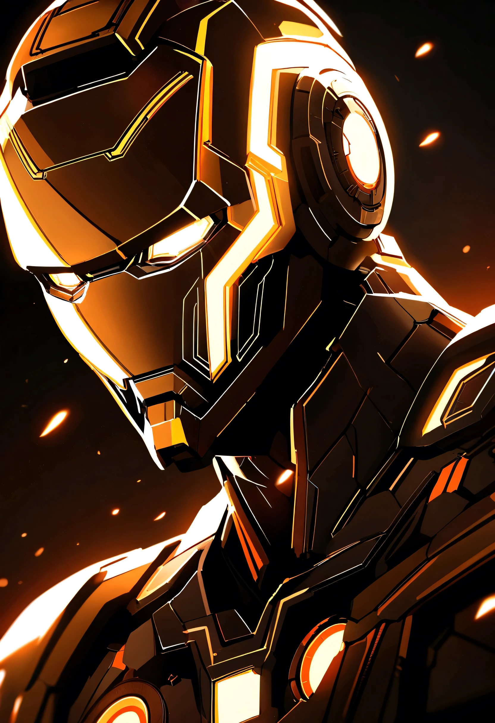 (masterpiece:1.2), best quality, high resolution, Unity 8K backgroundbild, (illustration:1.0), Beautiful and detailed, Very detailed, Perfect lighting, Extremely detailed CG,Bright Eyes,backgroundbeleuchtung, ,  armor, Incorrect_antlers, Luminescence, full_armor,Warframe,human creature_,antlers,rudder,mask,detection_background,SWAV, huge, blue_armor,, Looking at the audience,only,view,