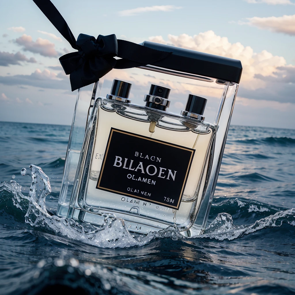 Summer perfume named: BLACK OCEAN