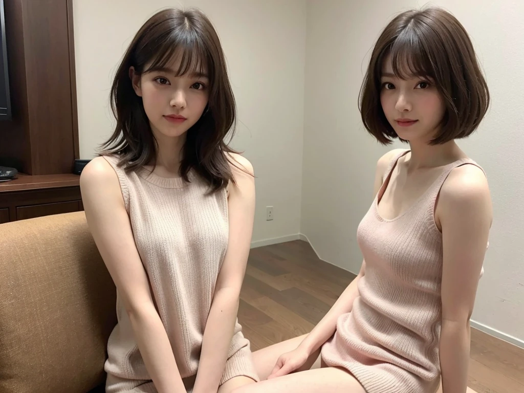 (One woman), hair up, short bob, 28 years old, Japanese, brown eyes, brown hair, slim figure, flat chest,
Blake
Girls sitting opposite each other in a cafe, leaning forward, elbows on table, bra under T-shirt, looking up at camera, thin straps of bra slightly visible, embarrassed face, red face, shy,