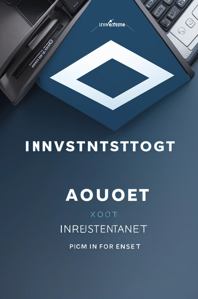 Create a 300x250px image as the cover of a course on investments written Investment Strategy