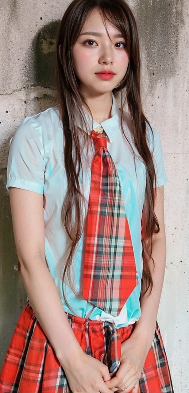 (8K、RAW Photos、Highest quality、masterpiece:1.2)、(Realistic、Realistic)、1 Girl、((mini skirt、Black and Pink、Thin legs、whole body、boots、Clothes with ribbons、Feathery Cape、Anime Costumes、Chest ribbon、Off the shoulder、See-through、Frills、garden、smile、View from the front、Ribbon on chest、Looking into the camera、belt、Stand with hands on hips))、