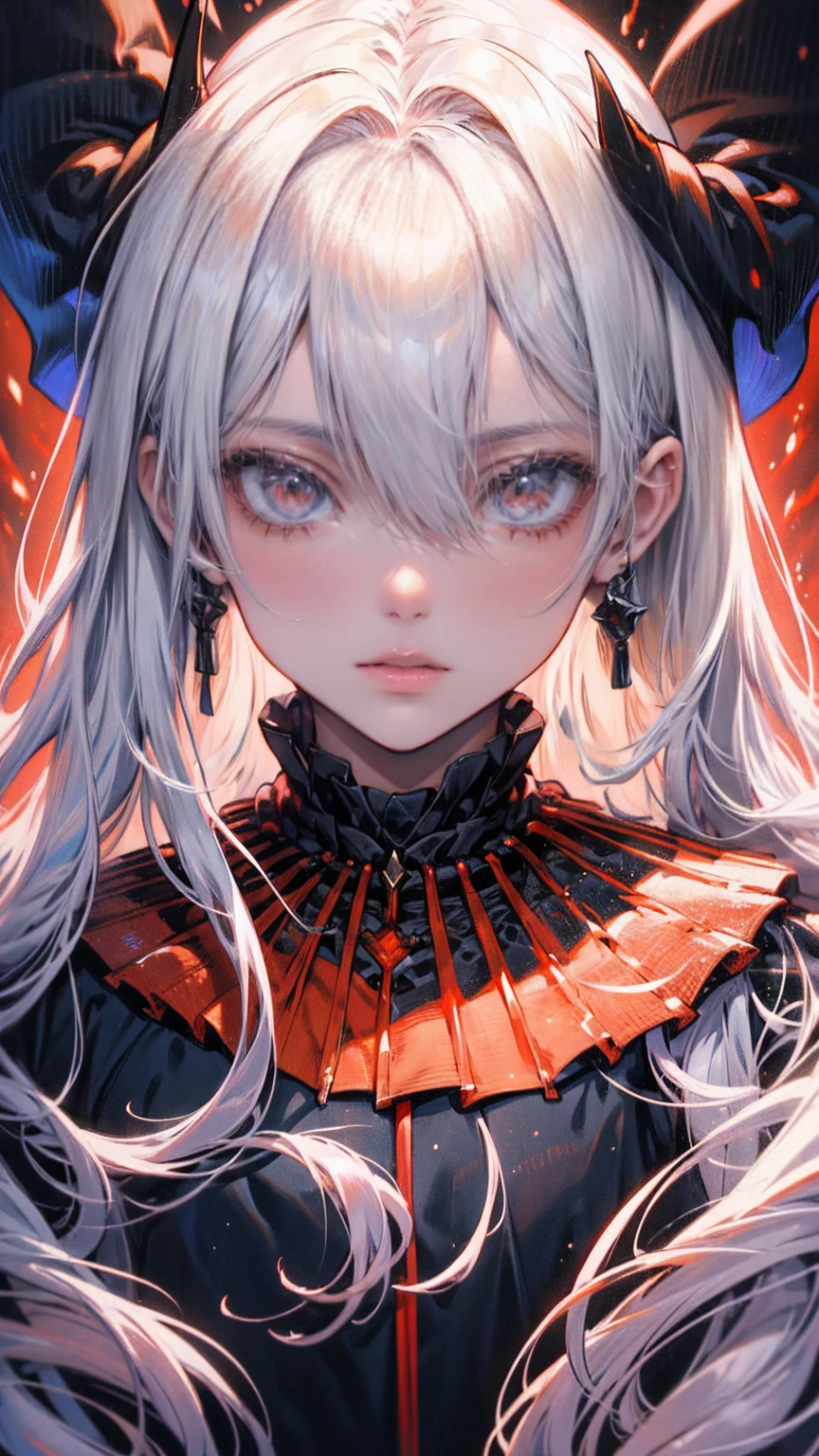 anime - style image of a boy with white hair holding a fan, white haired deity, handsome japanese demon boy, handsome guy in demon slayer art, onmyoji portrait, beautiful male god of death, trending on artstation pixiv, detailed anime character art, onmyoji detailed art, stunning anime face portrait, with white long hair, zerochan art, anime illustration