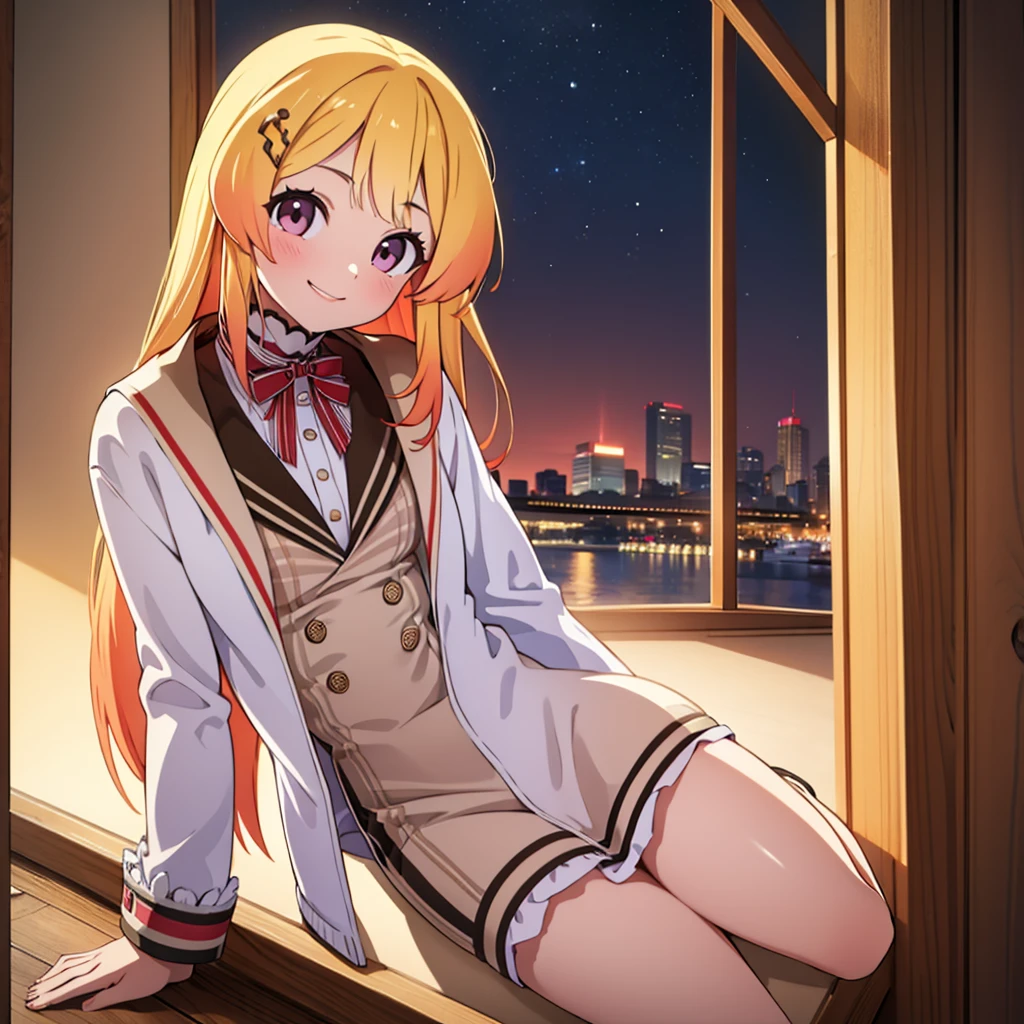 ((masterpiece,best quality)), 4K, high resolution, 1 Girl, Solitary, Smile, whole body