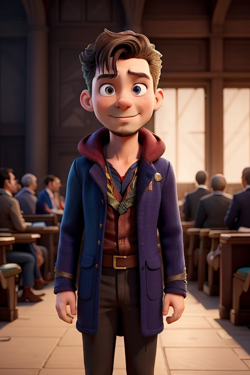 Features, one person, gender, Boys, background, A council chamber. This man is Doctor Strange, the Sorcerer Supreme in Manway.