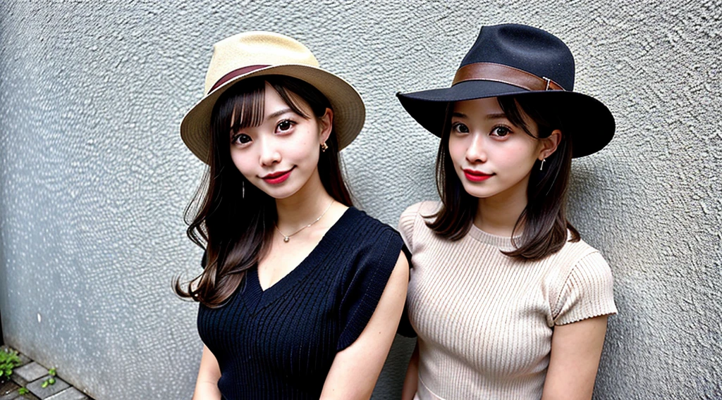 (perfect anatomy:1.2)(absurdres, highres, ultra detailed),masterpiece,best quality,high resolution,8K,Realistic face,Realistic skin texture,magnified textures, 1 girl,Journalist girl, 19 years old,detailed eyes, (Dress like Indiana Jones:1.3).Stylish glasses, tokyo, lively atmosphere, Daytime,confident pose,standing,arms down,black hair,big breasts,upper body,(from front)、(shoot from front)、(Open chest)、Natural Makeup、enjoy, Intelligent smile,Intellectual,look at viewer、prominent eyes、Brown fedora hat、brown jacket,brown mini skirt,She's an adventurer.