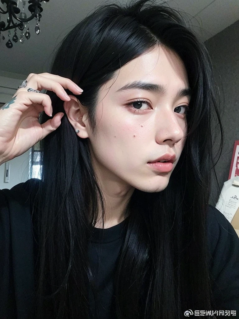 Arafed man with neck and neck tattoo., Kim Doyoung, Cai Xukun, Jinyoung Shin, ulzzang masculino, hyung tae, kanliu666, Jungkook, inspirado em Bian Shoumin, headshot imagem de perfilture, Hong junho hyung, 1 7 anos - idade de rosto fino, taejune kim, imagem de perfil