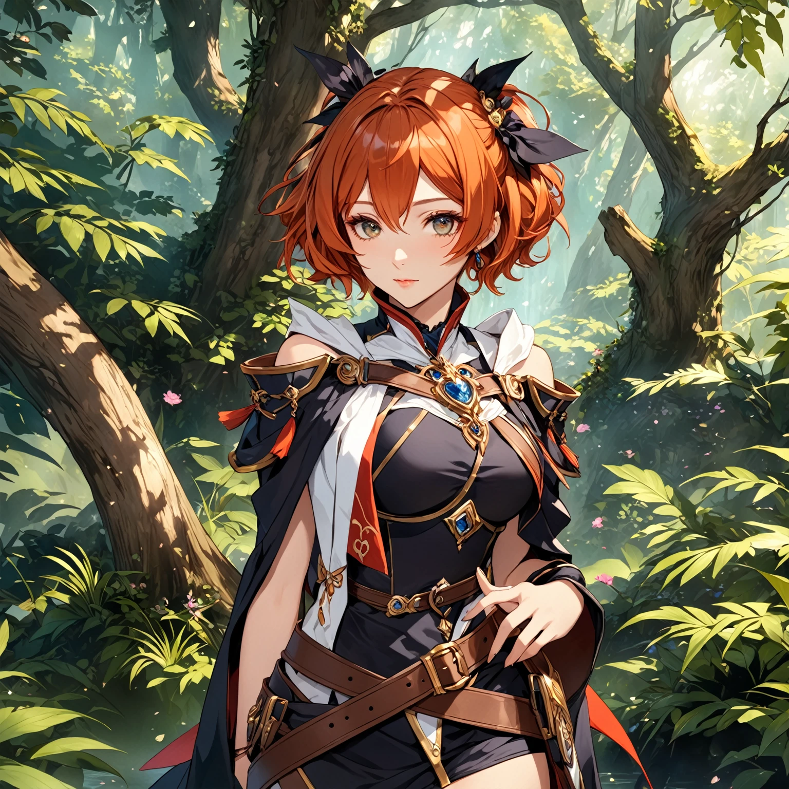 masterpiece, best quality, 1girl, adult, female focus, solo closed mouth, Fantasy aesthetics, Highly detailed, shadowverse style