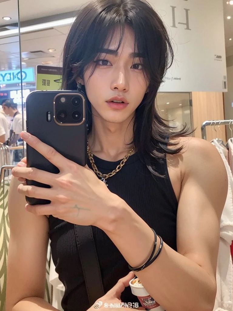 Arafed man with neck and neck tattoo., Kim Doyoung, Cai Xukun, Jinyoung Shin, ulzzang masculino, hyung tae, kanliu666, Jungkook, inspirado em Bian Shoumin, headshot imagem de perfilture, Hong junho hyung, 1 7 anos - idade de rosto fino, taejune kim, imagem de perfil