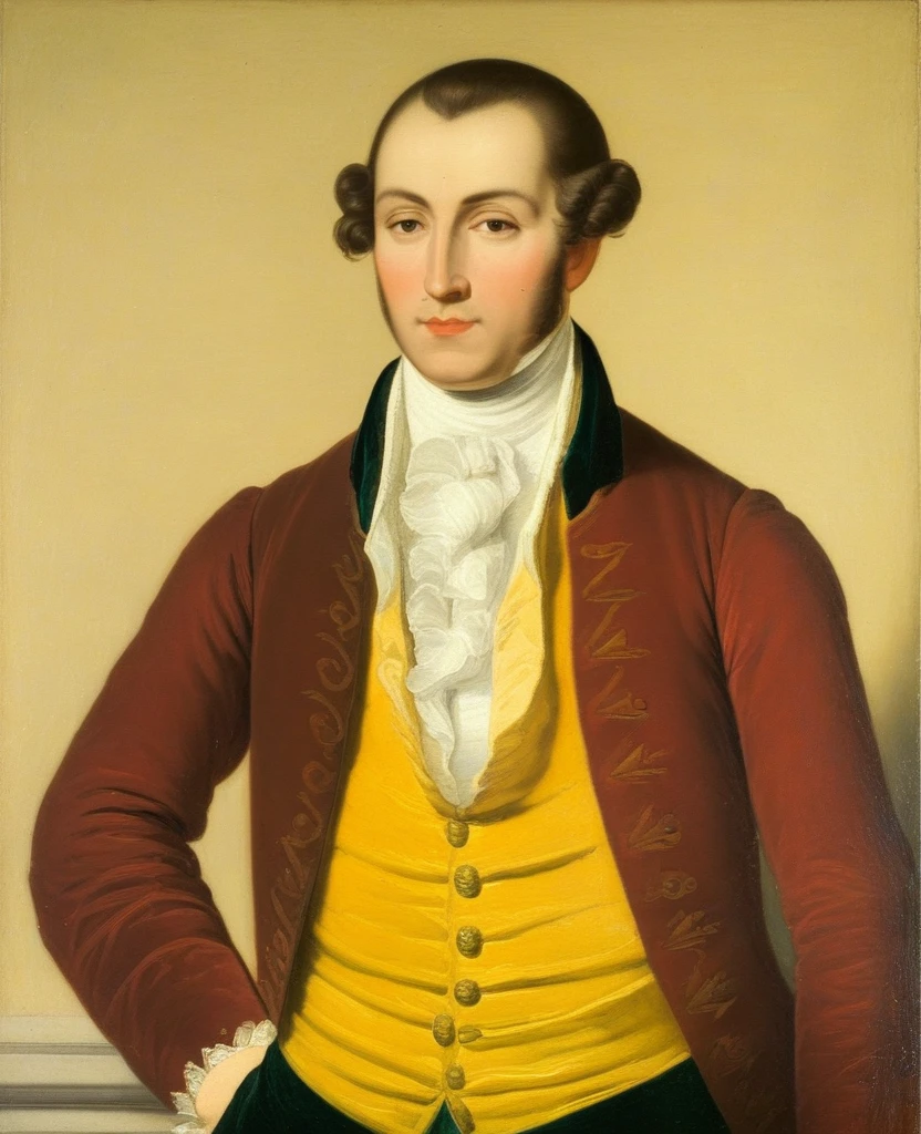 A man in under vest 