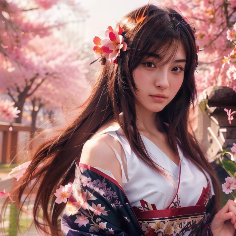 anime girl with long hair and a flower in her hair, anime style 4 k, anime wallpaper 4 k, anime wallpaper 4k, 4k anime wallpaper, beautiful art uhd 4 k, anime art wallpaper 4 k, anime art wallpaper 4k, beautiful anime woman, beautiful fantasy anime, anime fantasy artwork, beautiful digital artwork, anime art wallpaper 8 k, beautiful anime