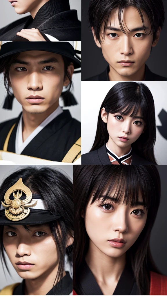 samurai、Shinsengumi、Shido、Silence、high resolution、Up from the top right、Sharp Eye