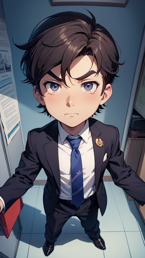 cartoon of a boy with a tie and a tie on, timothy rees, rob janoff, cartoon still, max dennison, inspired by Ryuzaburo Umehara, bully maguire, in cartoon style, inspired by Ke Jiusi, cartoon image, name of the character is chad, cartoon character, declan mckenna, dokev, macguire is a tall