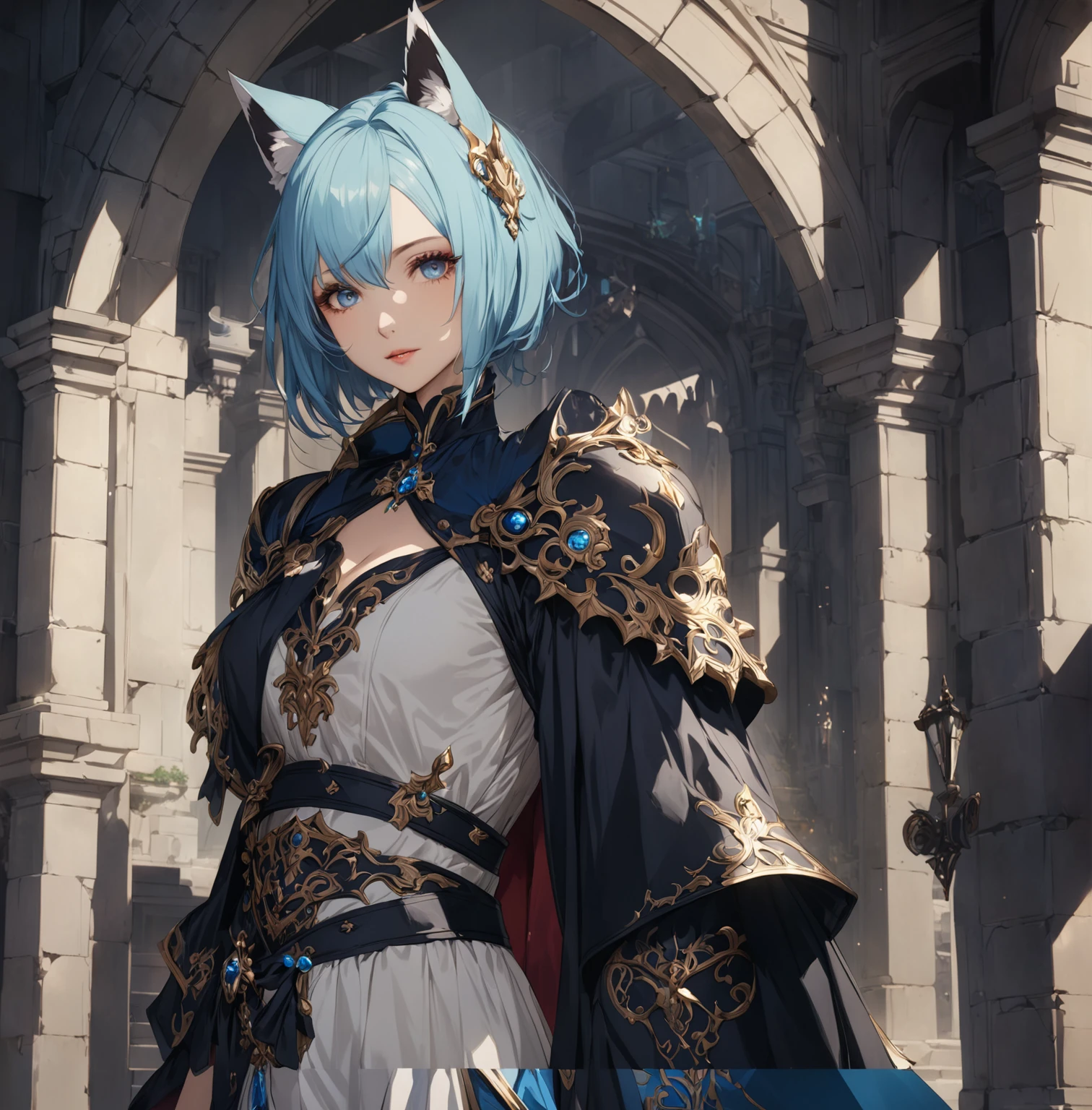 masterpiece, best quality, Fantasy aesthetics, Highly detailed, shadowverse style
