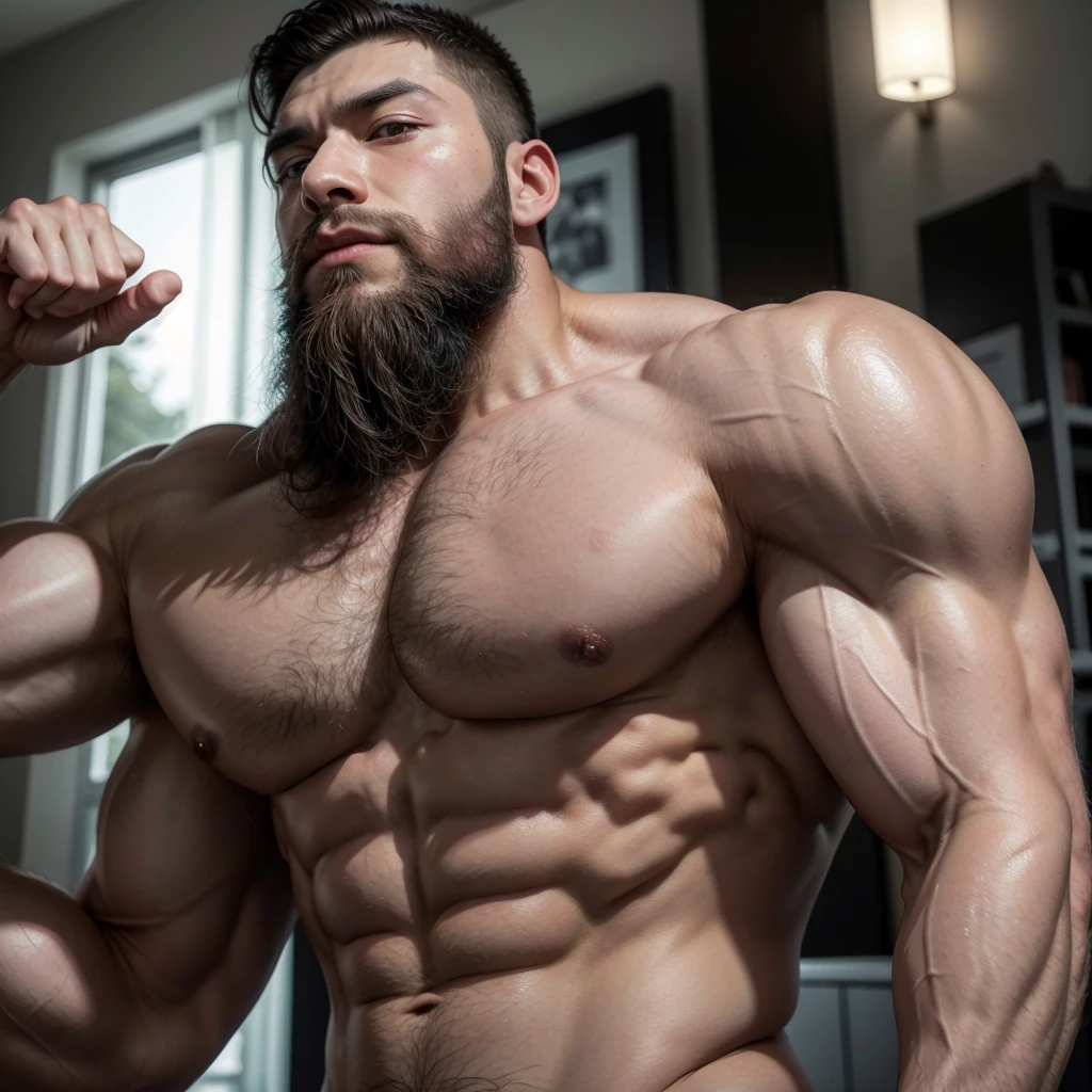 Muscle god beard