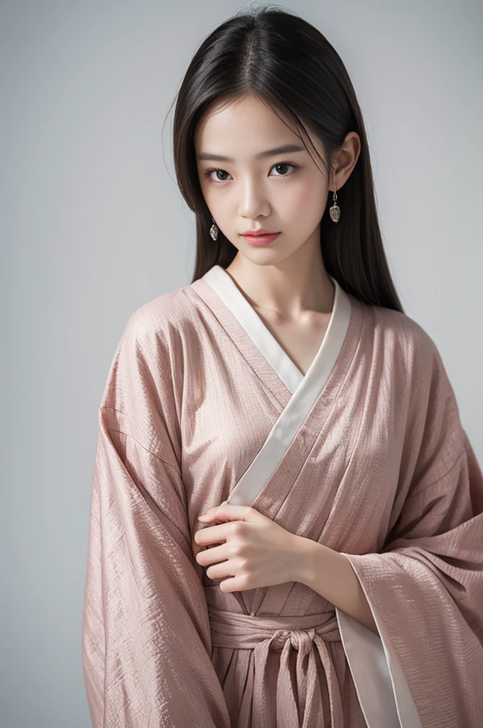 (Highest quality, 8K, masterpiece: 1.3)), (1 person: 1.4), 1 personの女の子, Japanese women, goddess, , Portrait Photography, High Contrast, God's Perspective, Aperture F1.2, Focal length 24mm, (whole body: 1.2), smile, Photo pose, Quality lace, Slip dress, Simple Cut dress, Branded Dresses, Simple Cut, Long black hair, Tying up hair, Highly detailed skin details, Detailed fabric texture
