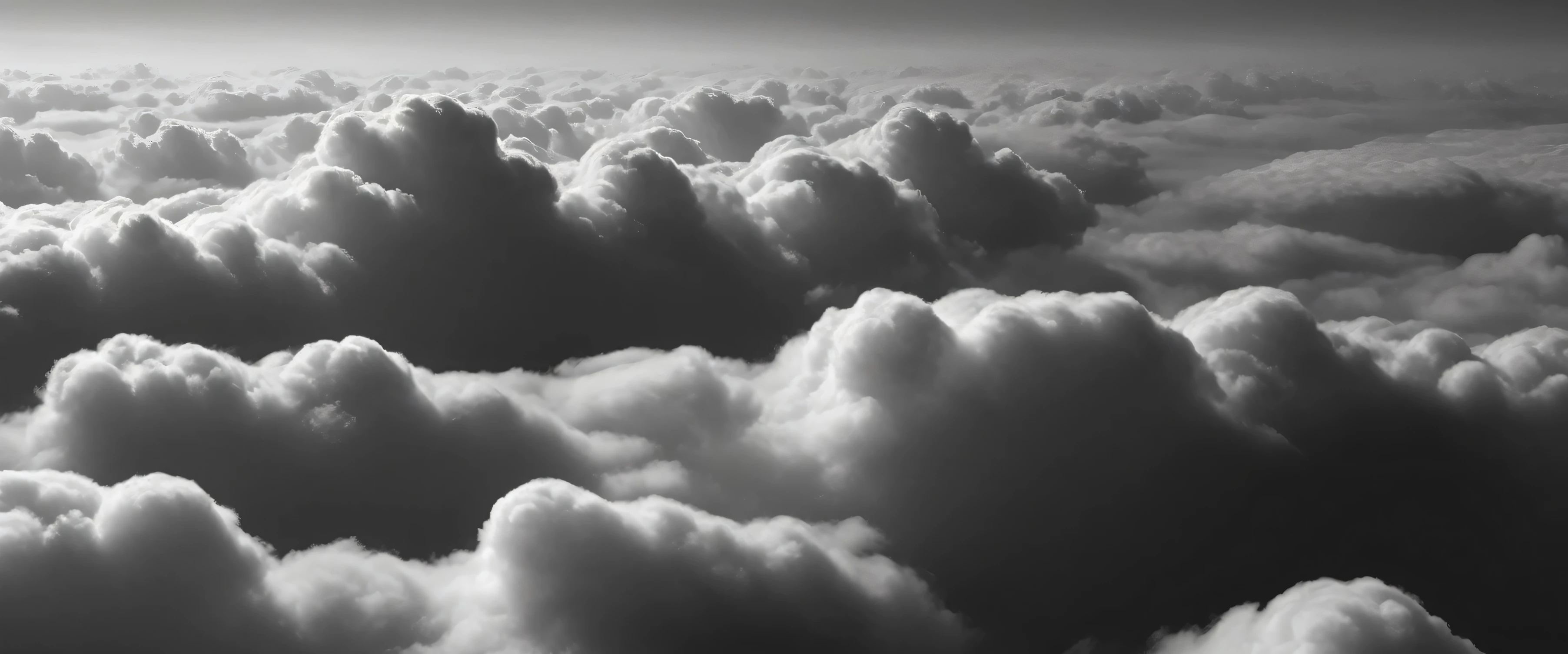 plain cloud surface texture, pattern, shadows, grayscale, dark