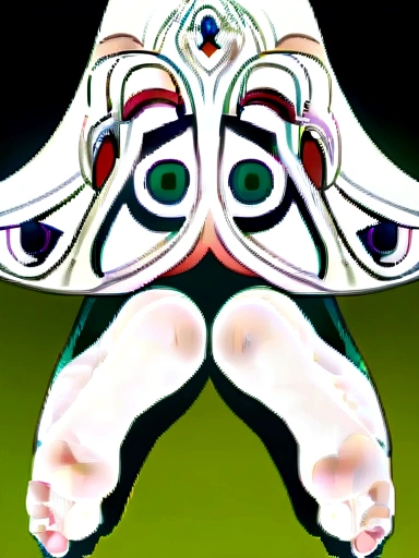 full body shot of，Lie down on your stomach in bed，No shoes on，Wear a dog collar around your neck，Expose the armpits，Expose the soles of your feet，Wearing white stockings，Jade foot