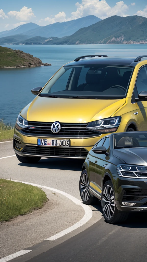 Volkswagen An illustration front
