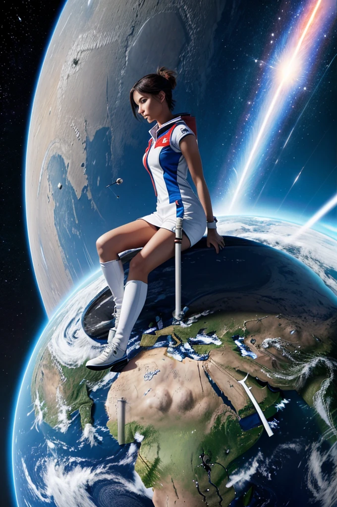 Make thumbnail of topic how to put rocket in earth's orbit 