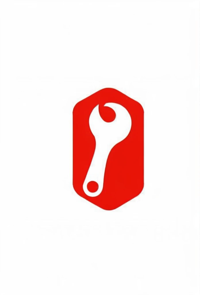 Stylish logo of Japan's electric plant
a logo on the hand holding the spanner of a tool
Pretty cool
chic and modern design
White background
