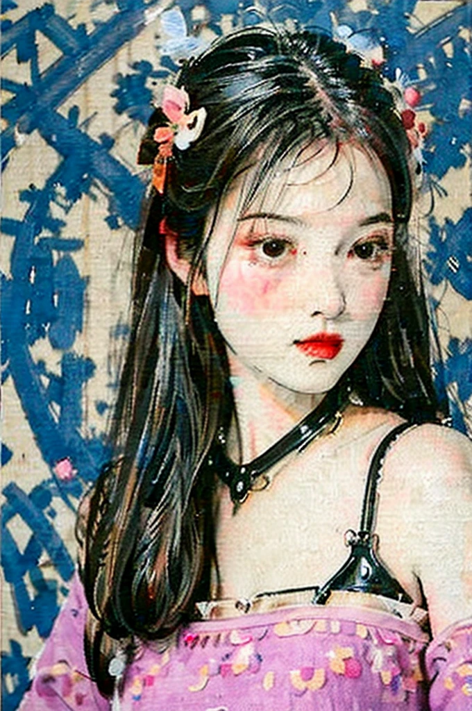 1girl, cute, ((front face)),(materpiece:1.4),(best quality:1.4),chch-style