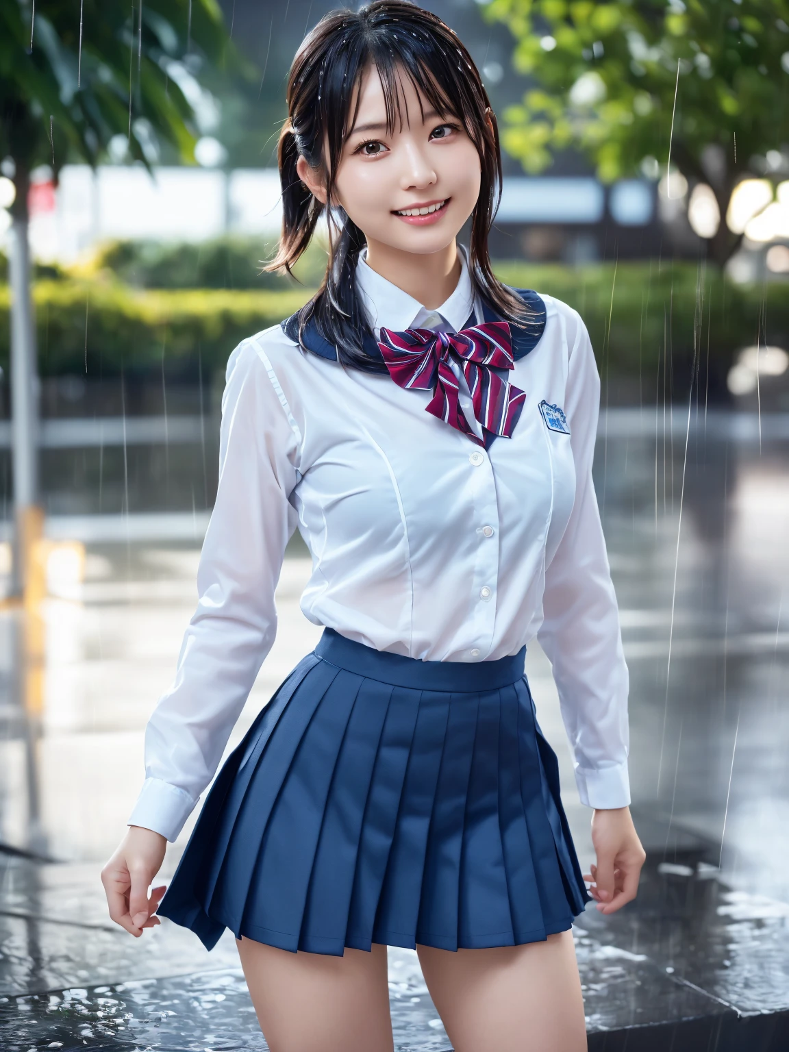 Tabletop, Highest quality, Japanese Girls,One Girl, 8K, RAW Photos, Highest quality, Tabletop, んdebtdebt:1.2, Highly detailed RAW color photos, Professional photos, (Realistic, Realistic:1.37), (Highly detailed skins:1.2), Ultra-high resolution, (Lenz 50mm), (debt/1.2),Exquisitely drawn eyes,Gazing at the audience,
Breaking up with a girl (Many elderly people:1.4), Beautiful Face, cute,(smile:1.05),(20-year-old, Big Breasts, Wide Hips,Straight hair, (short hair), iris, white and fine-grained skin,Small Mouth, high cheekbones (meaning), Sexy pose,Leaning forward,(The to the debtW:1.1),White panties、Korean Idol、Nogizaka idol、Burning idol pose、Adult、、(Tabletop, Highest quality:1.3), (Ultra-fine 8K CG:1.2), (超Realisticな:1.35), (Realistic:1.45), (Realistic:1.4), Cowboy Shot,
Beautiful Japanese Women, 22 years old, Supermodel, Japanese Idols, __performance__, Big Breasts, (school uniform:1.4), (Spread your legs:1.2), [ponytail],,front-facing,Cowboy Shot,(Dancing in the Rain)