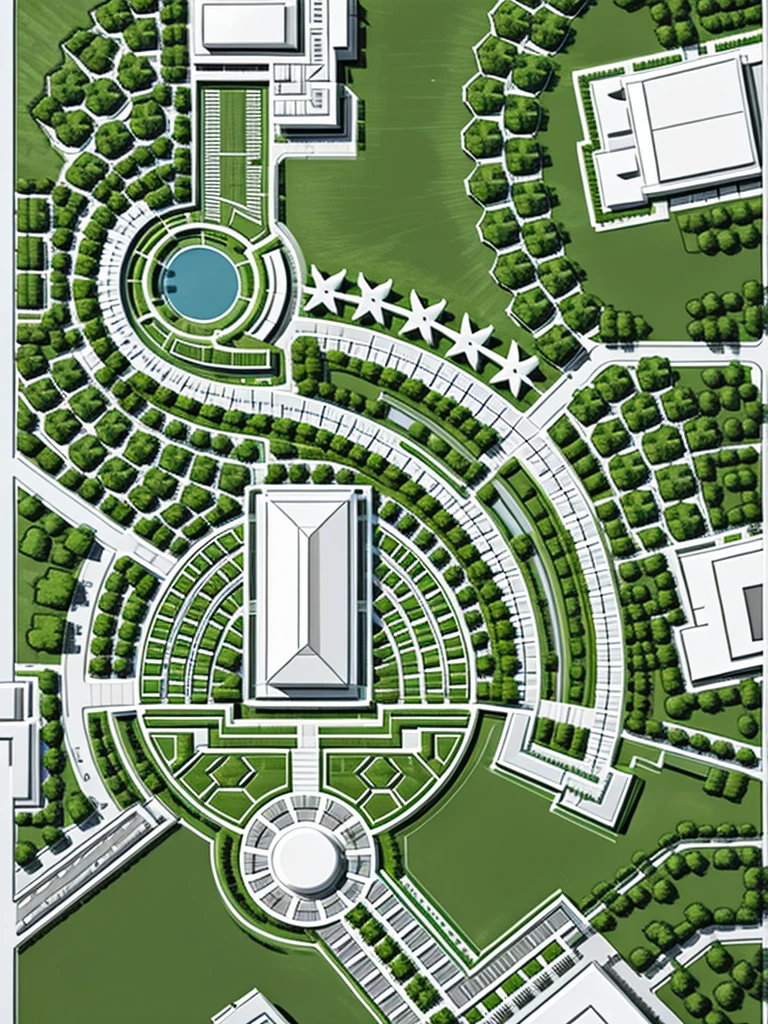 a drawing of a garden plan with a lot of trees, residential design, intricate detailed garden, architectural planning, high detail drawing, plan drawing, detailed design, architectural plans, design sheet, highly detailed design, detailed line work, landscape architecture photo, highly detailed linework, detailed line drawing, very detailed design, extremely-detailed, technical drawings, detailed renderings