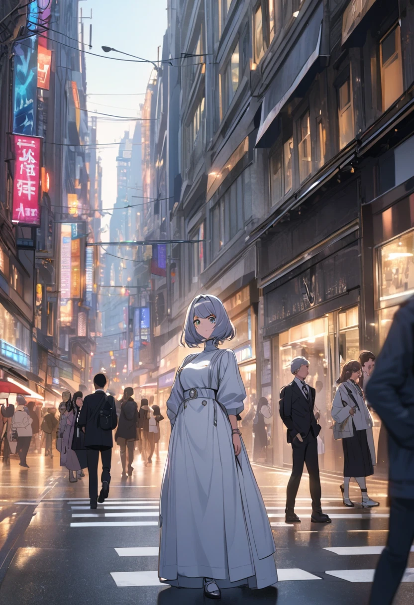 The hustle and bustle of Ginza