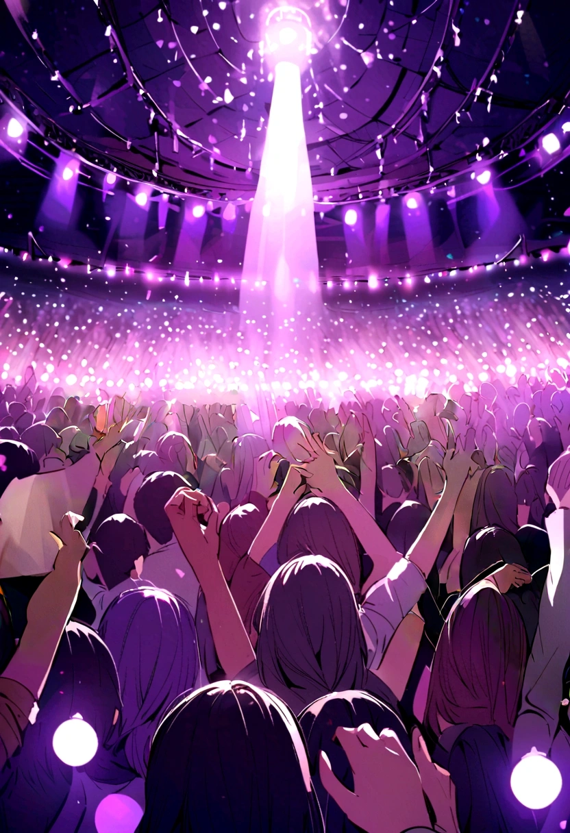 Open hands, perfect hands in the air