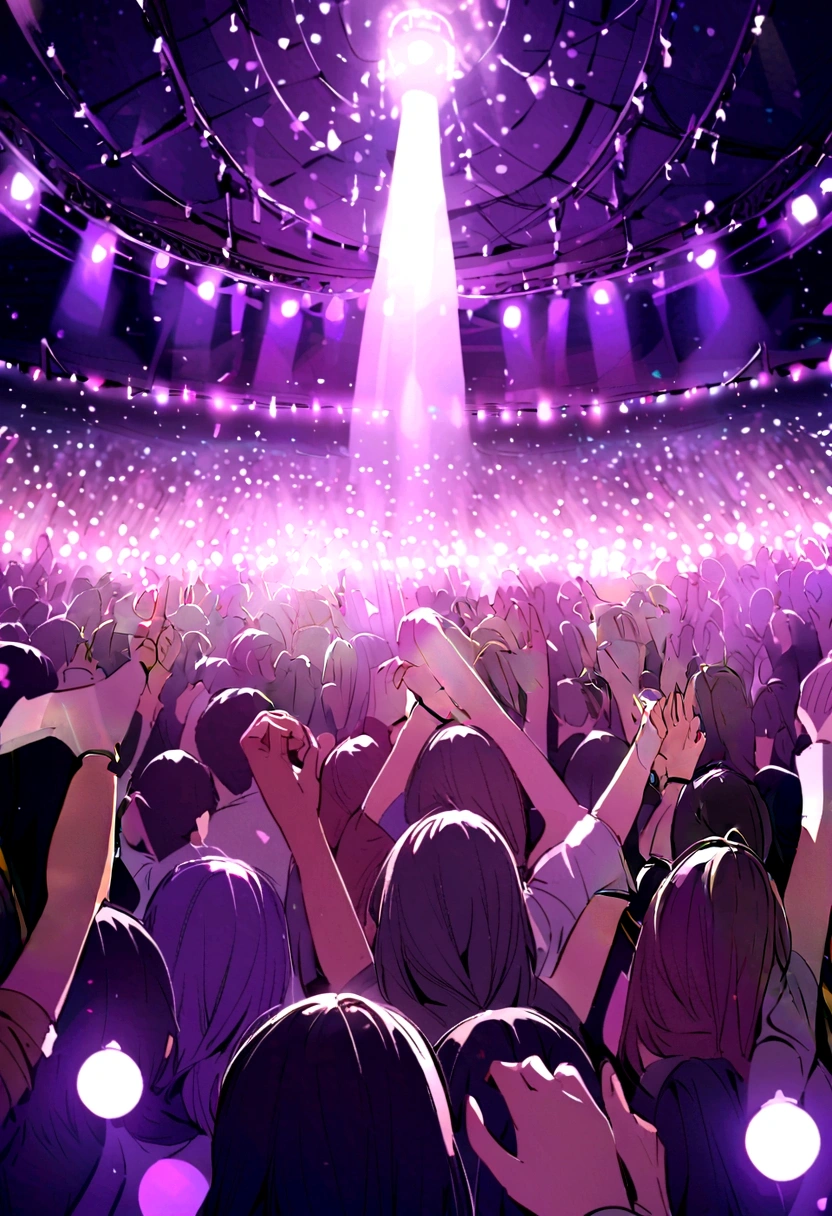 Open hands, perfect hands in the air