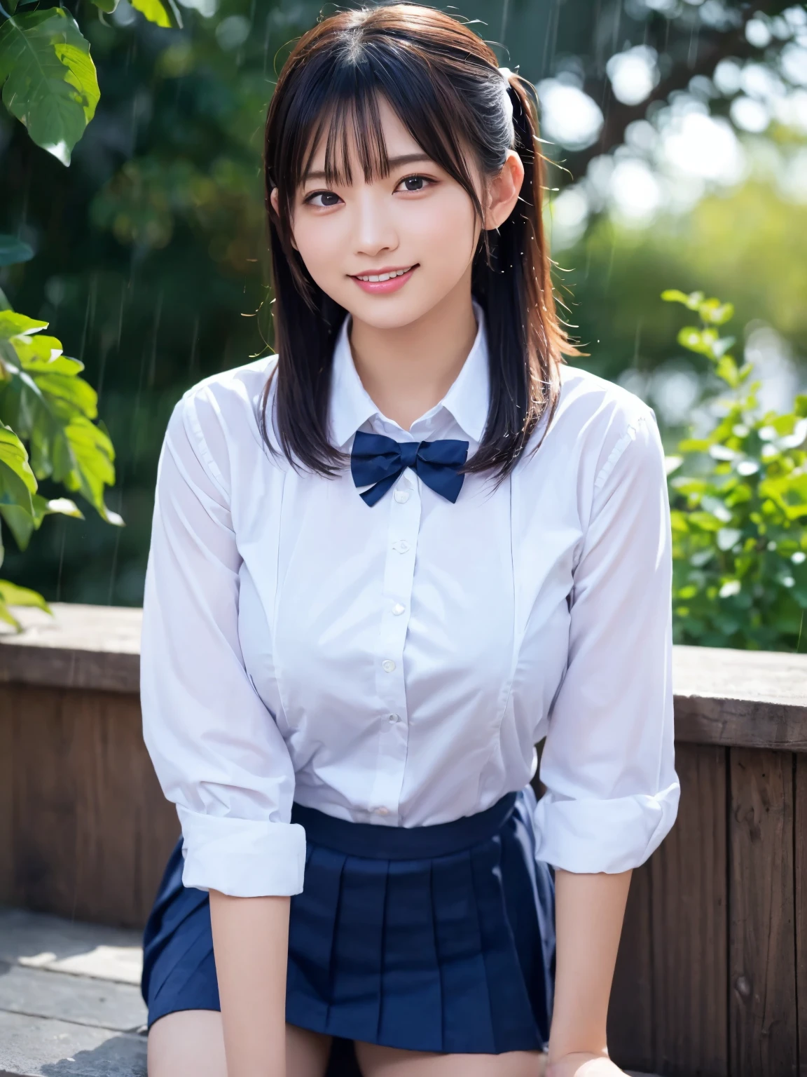 Tabletop, Highest quality, Japanese Girls,One Girl, 8K, RAW Photos, Highest quality, Tabletop, んdebtdebt:1.2, Highly detailed RAW color photos, Professional photos, (Realistic, Realistic:1.37), (Highly detailed skins:1.2), Ultra-high resolution, (Lenz 50mm), (debt/1.2),Exquisitely drawn eyes,Gazing at the audience,
Breaking up with a girl (Many elderly people:1.4), Beautiful Face, cute,(smile:1.05),(20-year-old, Big Breasts, Wide Hips,Straight hair, (short hair), iris, white and fine-grained skin,Small Mouth, high cheekbones (meaning), Sexy pose,Leaning forward,(The to the debtW:1.1),White panties、Korean Idol、Nogizaka idol、Burning idol pose、Adult、、(Tabletop, Highest quality:1.3), (Ultra-fine 8K CG:1.2), (超Realisticな:1.35), (Realistic:1.45), (Realistic:1.4), Cowboy Shot,
Beautiful Japanese Women, 22 years old, Supermodel, Japanese Idols, __performance__, Big Breasts, (school uniform:1.4), (Spread your legs:1.2), [ponytail],,front-facing,Cowboy Shot,Dancing in the Rain