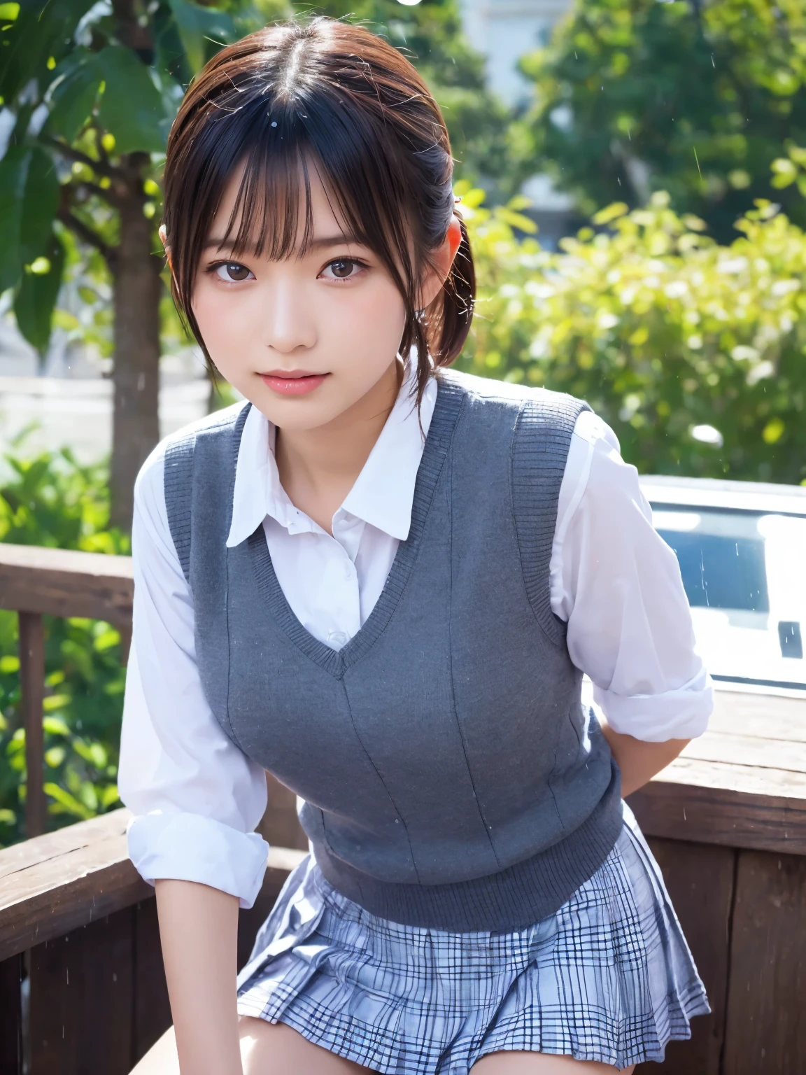 Tabletop, Highest quality, Japanese Girls,One Girl, 8K, RAW Photos, Highest quality, Tabletop, んdebtdebt:1.2, Highly detailed RAW color photos, Professional photos, (Realistic, Realistic:1.37), (Highly detailed skins:1.2), Ultra-high resolution, (Lenz 50mm), (debt/1.2),Exquisitely drawn eyes,Gazing at the audience,
Breaking up with a girl (Many elderly people:1.4), Beautiful Face, cute,(smile:1.05),(20-year-old, Big Breasts, Wide Hips,Straight hair, (short hair), iris, white and fine-grained skin,Small Mouth, high cheekbones (meaning), Sexy pose,Leaning forward,(The to the debtW:1.1),White panties、Korean Idol、Nogizaka idol、Burning idol pose、Adult、、(Tabletop, Highest quality:1.3), (Ultra-fine 8K CG:1.2), (超Realisticな:1.35), (Realistic:1.45), (Realistic:1.4), Cowboy Shot,
Beautiful Japanese Women, 22 years old, Supermodel, Japanese Idols, __performance__, Big Breasts, (school uniform:1.4), (Spread your legs:1.2), [ponytail],,front-facing,Cowboy Shot,Dancing in the Rain