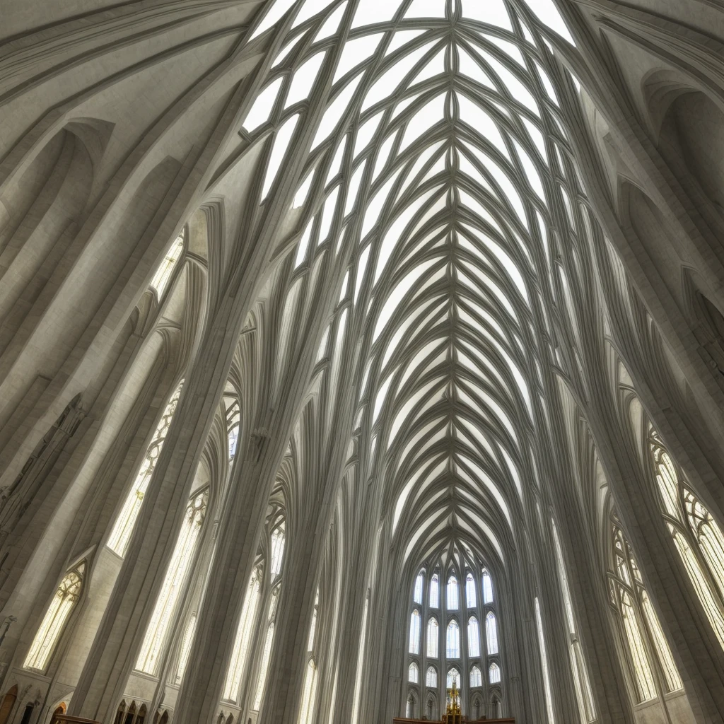 Modern cathedral that looks real
