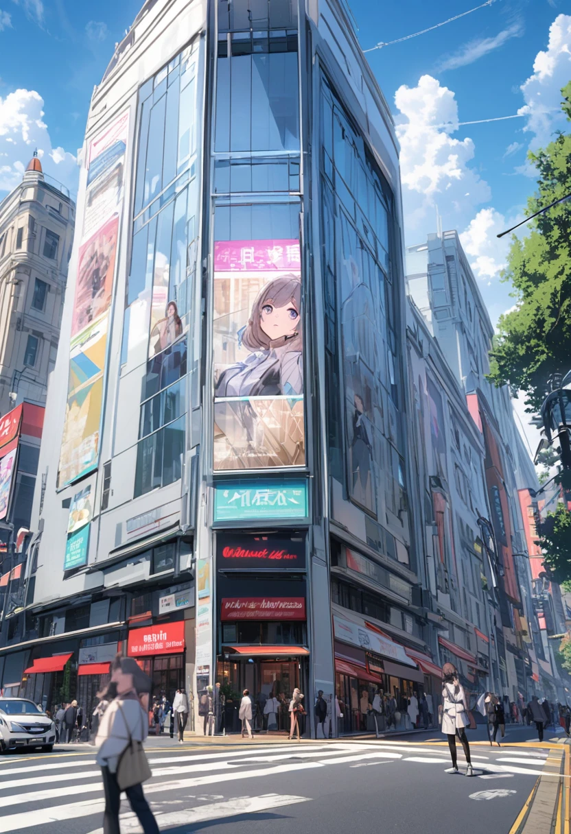 The hustle and bustle of Ginza