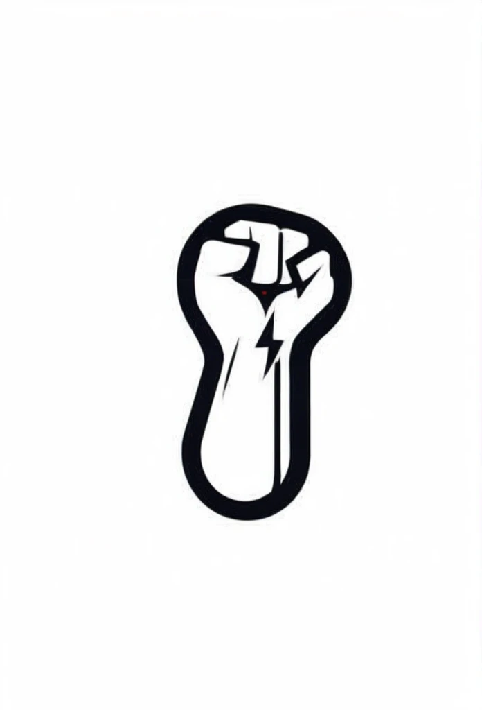 Stylish logo of Japan's electric plant
A man's fist, a spanner on a tool, and a logo that is drawn as a motif from now on
great power
spanner
There's lightning in the background
have a lot of energy
Pretty cool
chic and modern design
White background