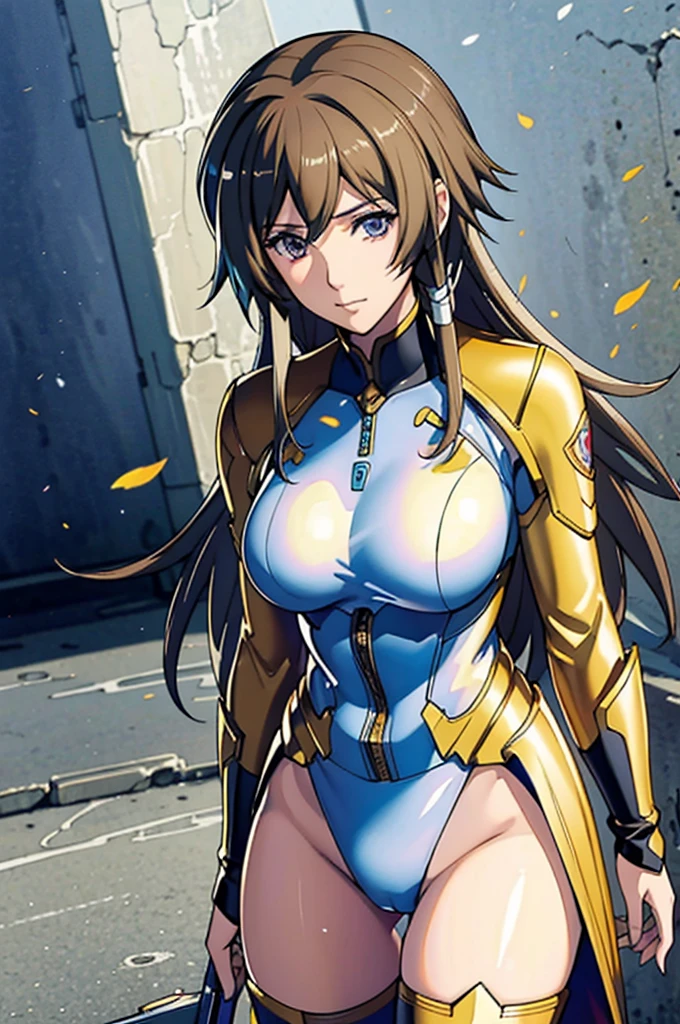 best quality, official art, masterpiece, textile shading, HDR, very detailed, colorful, best details, fantasy, suit, Yui Takamura:1.5, 1 female, 25 years old, best quality, official art, masterpiece, textile shading, HDR, very detailed, colorful, best details, fantasy, battle suit,1 female, 25 years old, standing on stairs,A castle town with an old castle view, sunny,choppy hair, big breast, skinny,Surrounded by a large crowd:1.9、Confetti flutters、Blessed、Being welcomed:1.5、cameltoe:1.3, ground level shot:1.9,