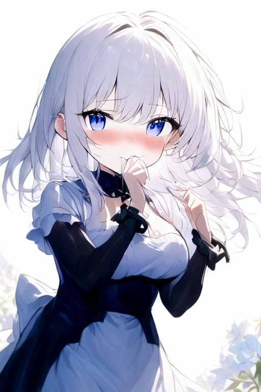 Anime. Azur Lane. Belfast. Housemaid. Slave. Slave collar. Shackles. Maid uniform. Cold. Runny nose. Nasal mucus. Snot. Sneezing. Heat. Heat. Fever. Sneeze. Sneeze snot. Snot flows from the nose. Itchy nose. Wants to fix it. I have to sneeze. She sneezed. Snot flew out of her nose. Snot flows from her nose after sneezing. Embarrassment. Blush. Handkerchief. He sneezes, covering his nose with his hand. Blows his nose. Clumsy. Virgin. Period. Standing. Full height. Full body. NSFW. Sneeze fetish. Ultra detail. 8k. Wax permit. Excellent quality.